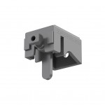 LEVERLOCK CURTAIN RAIL BRACKET / GRAY / SMALL